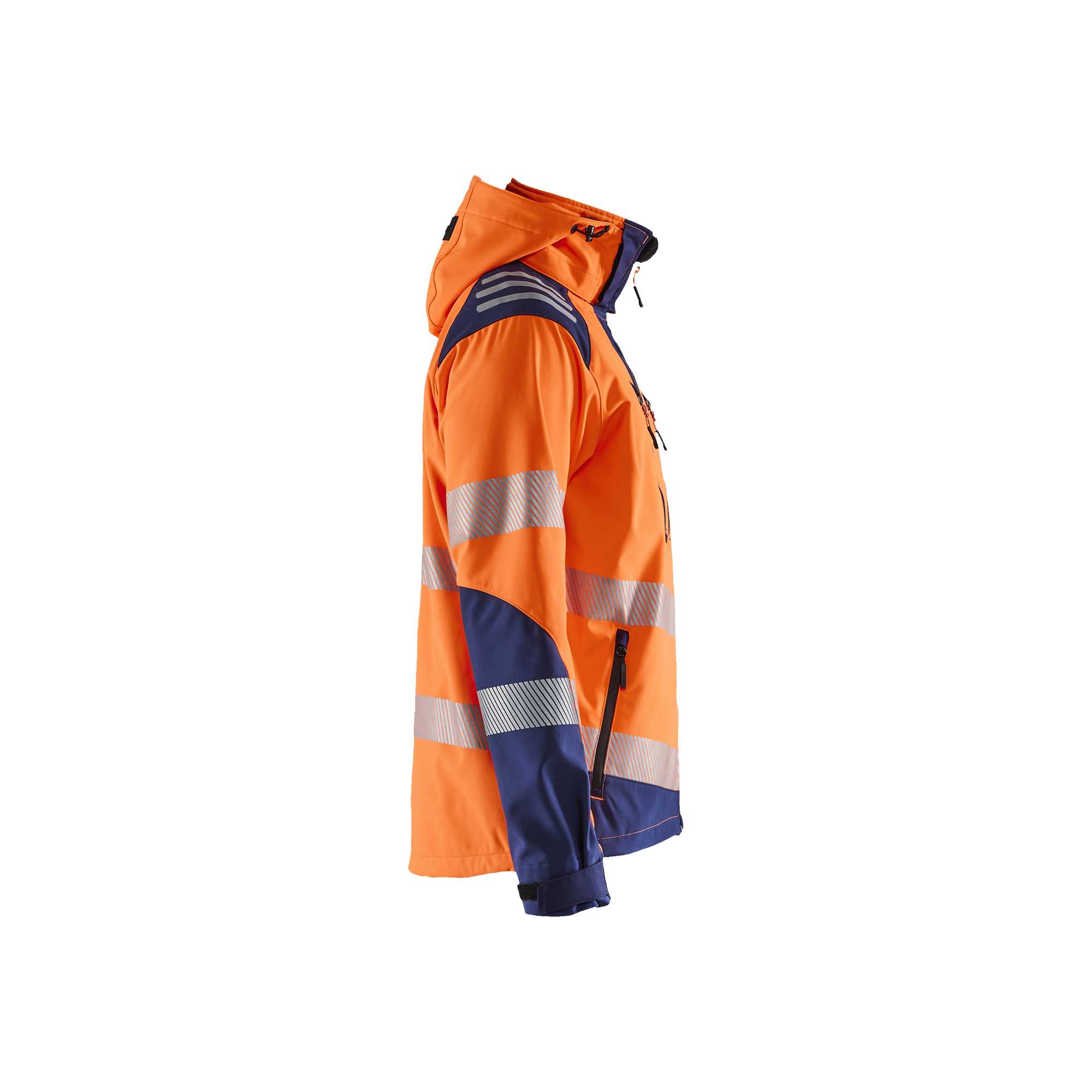 BLAKLADER 44912513 Hi Vis Softshell jacket Hi Vis Reflective Softshell Work Jacket MEN - Waterproof